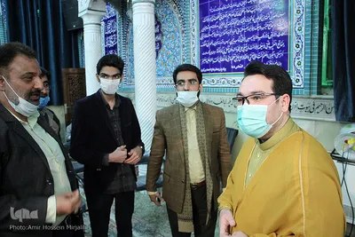 محفل انس با قرآن با حضور حسینی قاری بین المللی در یزد‎