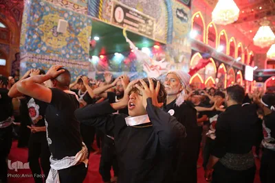 عزاداری شب اربعین در کربلا
