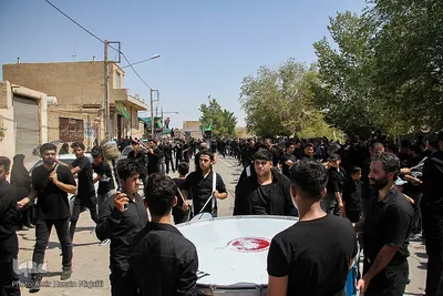 حسینیه ایران؛ تاسوعای حسینی در شهر شاهدیه یزد‎‎