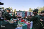 استقبال از 9 شهیدگمنام دوران دفاع مقدس ـ شيراز