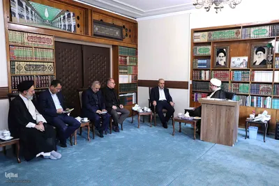 دیدار استاندار جدید آذربایجان شرقی با امام جمعه تبریز‎
