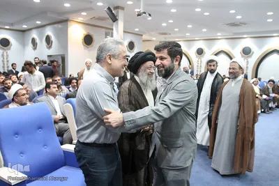 دکتر غلامرضا شریعتی استاندار خوزستان و عبدالحسن مقتدایی استاندار سابق خوزستان 