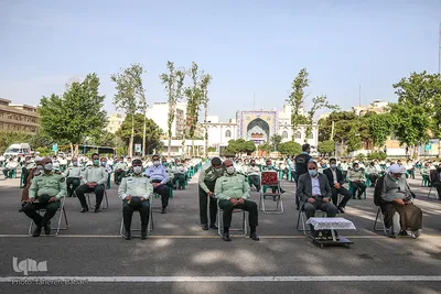 اختتامیه محافل انس با قرآن ماه مبارک رمضان سازمان عقیدتی سیاسی فرماندهی انتظامی تهران بزرگ