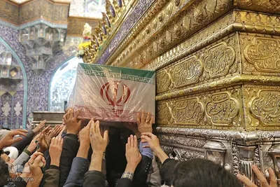 تشییع شهدای مدافع امنیت در قم