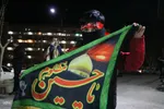 تجمع مردم فولادشهر در پی شهادت رهبر شهید انقلاب