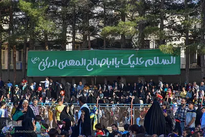 اجتماع عظیم همخوانی سرود سلام فرمانده در بیرجند