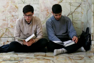 ترتیل‌خوانی در حرم حضرت معصومه(س)
