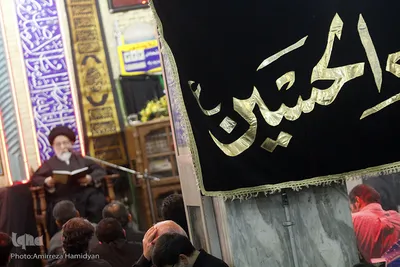مراسم عزاداری حسینی در مسجد آیت‌الله شفیعی