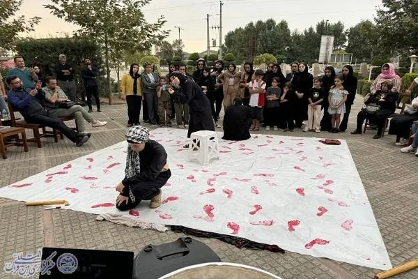 پایان کار بخش ملی نمایش اشک‌واره حسینی