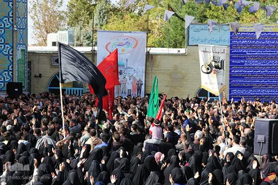 اربعین حسینی در آستان امامزادگان محمد(ع) و سکینه خاتون(س) البرز
