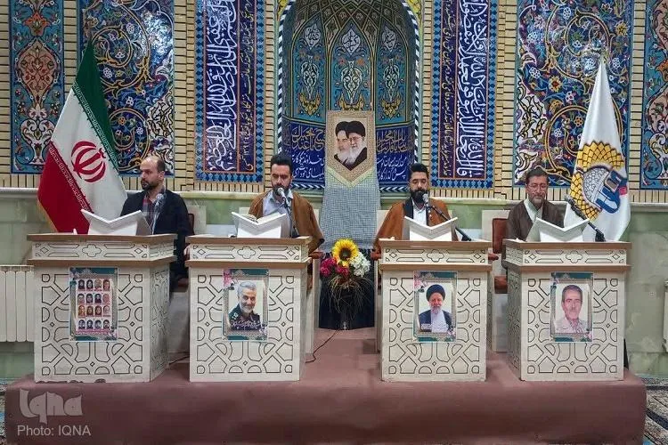محفل جزءخوانی قرآن در آستان سیدجلال‌الدین اشرف(ع)