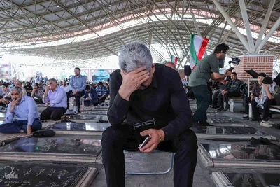 مراسم دعای عرفه در گلزارشهدای وادی رحمت تبریز‎
