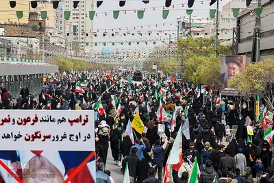 راهپیمایی روز جهانی قدس در مشهد