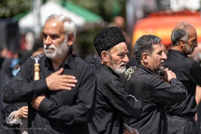 مراسم عزاداری عاشورای حسینی در آستان مقدس امامزادگان محمد (ع) و سکینه خاتون (س) کرج