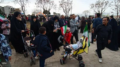 مراسم راهپیمایی ۲۲ بهمن در کاشان