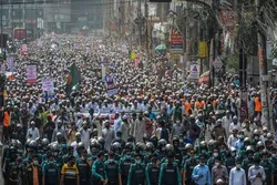 France Is Enemy of Muslims, Bangladeshi Protesters Say