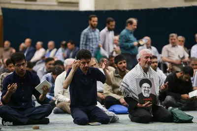 مراسم پرفیض دعای عرفه دانشگاه تهران
