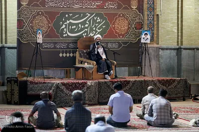 مراسم استقبال از محرم الحرام در حرم شاهچراغ(ع)