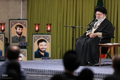 دیدار اعضای کنگره ملی بزرگداشت ۲۴ هزار شهید تهران با رهبر معظم انقلاب