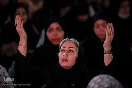 مراسم احیای شب بیست و یکم ماه مبارک رمضان  در حرم علی بن مهزیار اهواز
