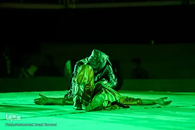 تعزیه «سوگ آزادگی» در بوستان آب و آتش