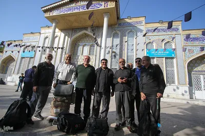 اعزام خادمان موکب حضرت احمدابن موسی(ع) به کربلای معلی‎
