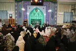 حضور امام جمعه تبریز در جمع معتکفین مسجد امام حسین(ع)