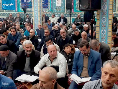 مراسم استقبال از ماه مبارک رمضان در شهرستان اهر