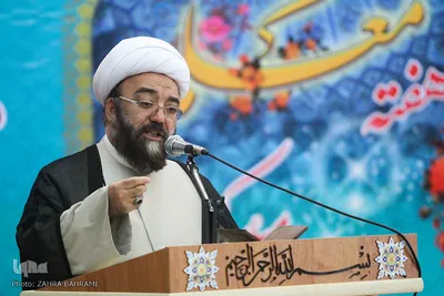 حجت الاسلام محمدیان، رئیس بنیاد فقهی تعلیم و تربیت/عکاس:زهرا بهرامی