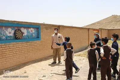 حضور اردوی جهادی اراک در روستای بهادرستان