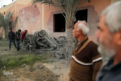 غزه در التهاب آتش و خون