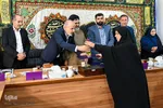 رونمایی از پرچم عفاف زینبی(س)‎