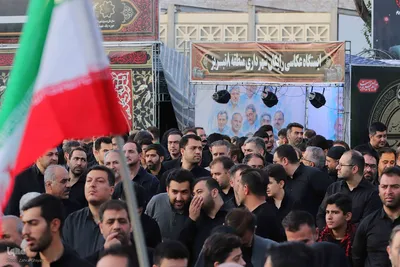 اجتماع ضد صهیونیستی دستجات و هیئات حسینی تبریز