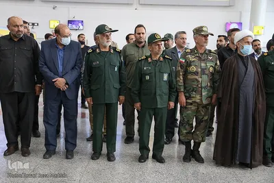 استقبال از پیکر ۳ شهید تازه تفحص شده دفاع مقدس در شیراز‎‎