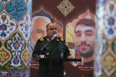 مراسم گرامیداشت چهلمین روز شهادت مدافعان امنیت مرودشت