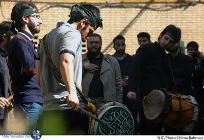 مراسم فاطمیه در دانشکده کاربردی دانشگاه هنر