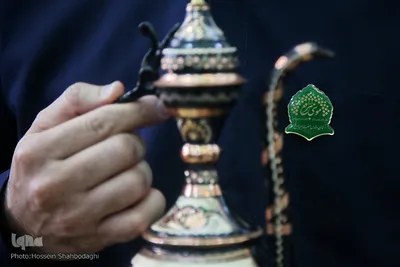 آیین غباررویی ضریح امامزاده موسی مبرقع