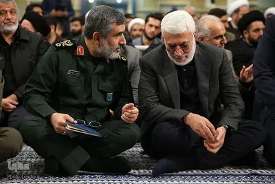 مراسم بزرگداشت آیت‌الله هاشمی شاهرودی در حسینیه امام خمینی(ره)