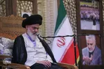 مراسم بزرگداشت شهدای حرم مطهر با سخنرانی رئیس جامعه مدرسین حوزه علمیه قم