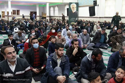 مراسم بزرگداشت سومین سالگرد شهادت سردار سپهبد شهید قاسم سلیمانی در حسینیه شهدای گمنام سپاه قائم آل محمد (عج) سمنان