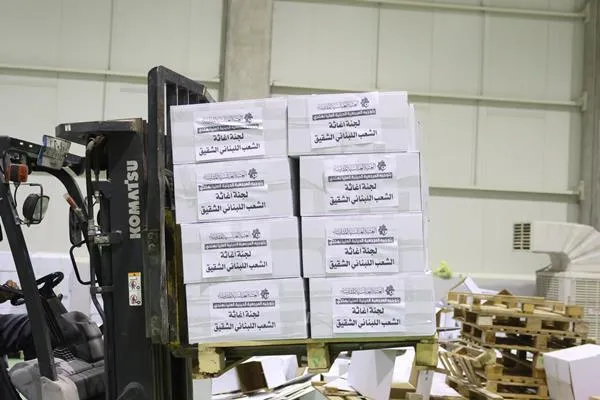 ارسال سومین کاروان کمک‌های مردمی به لبنان از سوی آستان عباسی + عکس