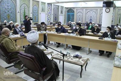 دیدار رئیس مجلس شورای اسلامی با نماینده ولی ‌فقیه در چهارمحال و بختیاری