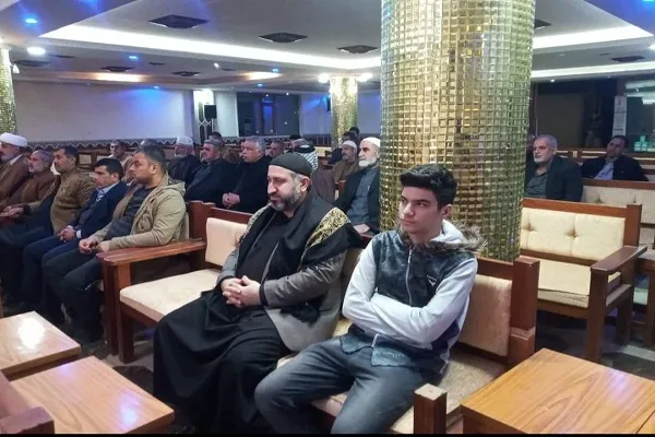 بالصور...تنظيم محفل قرآني في منطقة 