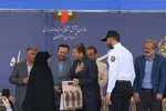 مراسم رژه ناوگان آتش‌نشانی اصفهان