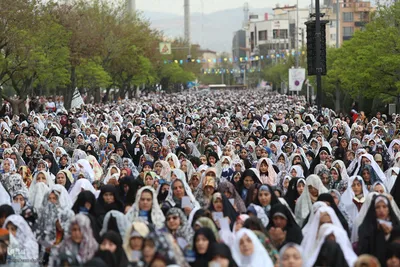 نماز عید فطر در قزوین‎