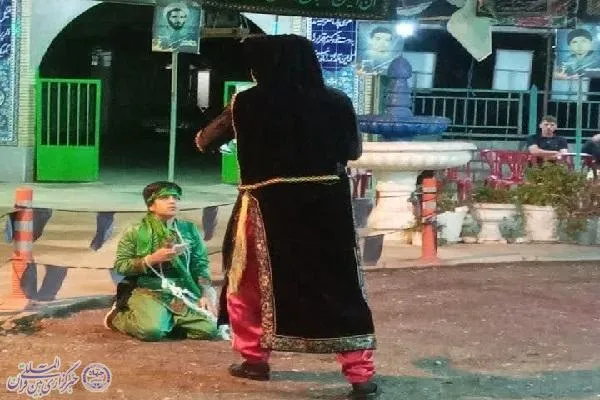 پنجمین شب سوگواره تعزیه «غریب» شهرستان نور