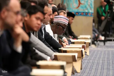 دیدار شرکت کنندگان در مسابقات بین‌المللی قرآن با رهبر معظم انقلاب