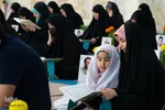 آیین جزء‌خوانی قرآن در امامزاده نرمی دولت‌آباد