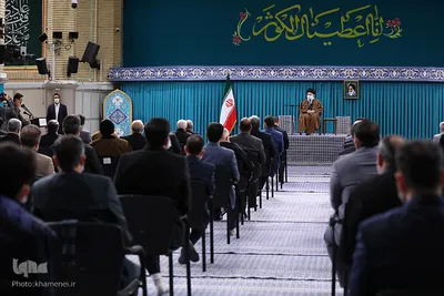 دیدار مداحان اهل‌بیت (ع) با رهبر انقلاب