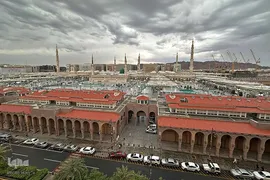 زائران بین‎المللی مدینه پیش از اعزام به مکه